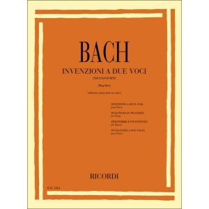 BACH - INVENZIONI A 2 VOCI