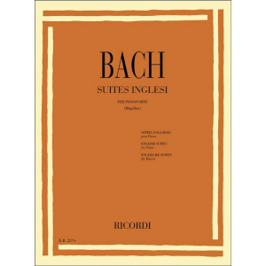 BACH - SUITES INGLESI - RICORDI