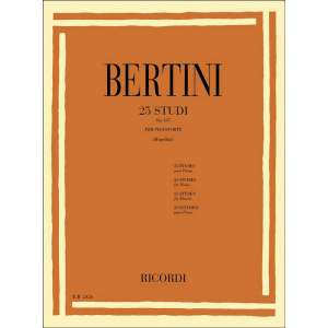 BERTINI - 25 STUDI OP. 137