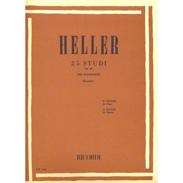 HELLER - 25 STUDI OP. 45