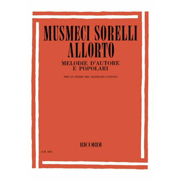 ALLORTO - MELODIE D'AUTORE E POPOLARI