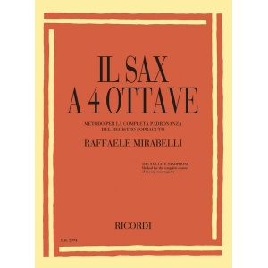 MIRABELLI - Il Sax A 4 Ottave