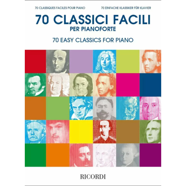 VARI - 70 Classici Facili per Pianoforte