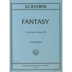 SKRJABIN - Fantasia in Si minore Op.28