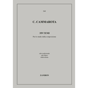 CAMMAROTA - 395 TEMI PER LO STUDIO DELLA COMPOSIZIONE