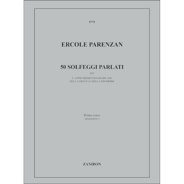 PARENZAN - 50 SOLFEGGI PARLATI