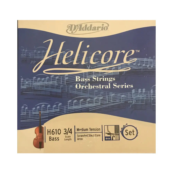D'ADDARIO Helicore Orchestral 3/4 Muta - CONTRABASSO