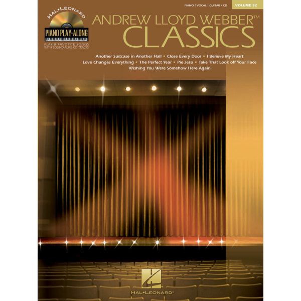 ANDREW LLOYD WEBBER CLASSICS - PIANO PLAY-ALONG