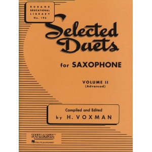 VOXMAN - Selected Duets for Saxophone Vol. 2