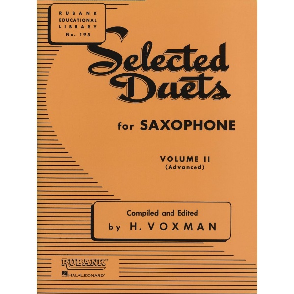 VOXMAN - Selected Duets for Saxophone Vol. 2