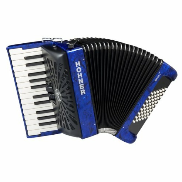 HOHNER BRAVO II 48 BLU A16542 SILENTKEY
