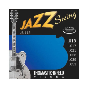 THOMASTIK JS113 CHITARRA JAZZ Flat WOUND 13-53