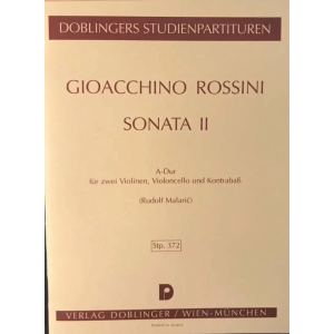 Rossini - Sonata II A-Dur Pocket Score