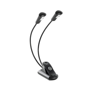 K&M  Lampada da leggio doppia luce a led pieghevole 12259