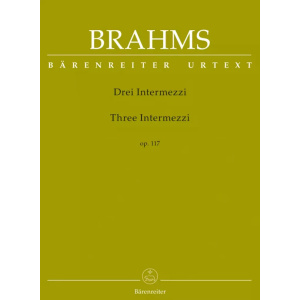 BRAHMS - TRE INTERMEZZI OP.117
