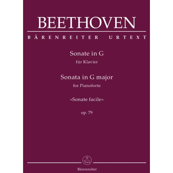 BEETHOVEN - SONATA IN G MAJOR OP.79 - SONATE FACILE
