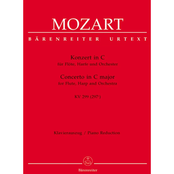 MOZART - Concerto in Do Maggiore KV299 - Flauto Arpa e Pianoforte