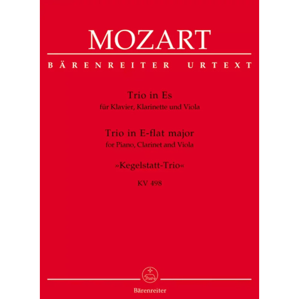 MOZART - Kegelstatt Trio KV498 - Piano Clarinetto e Viola