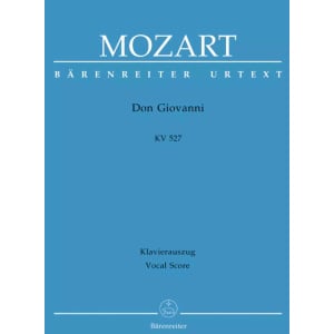 MOZART - Don Giovanni (Copertina Flessibile) - Barenreiter