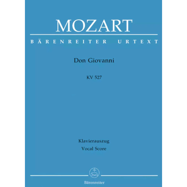 MOZART - Don Giovanni (Copertina Flessibile) - Barenreiter