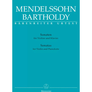 MENDELSSOHN BARTHOLDY - SONATE - VIOLINO E PIANOFORTE