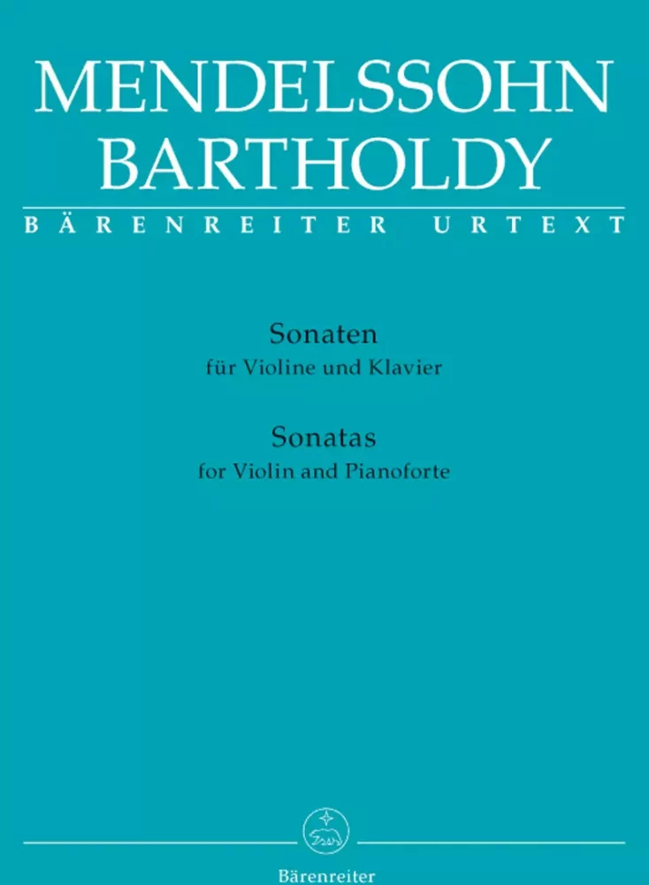 MENDELSSOHN BARTHOLDY - SONATE - VIOLINO E PIANOFORTE