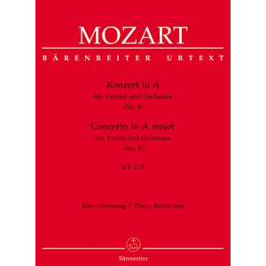 MOZART - Concerto in La Maggiore N.5 KV219 - Violino e Piano