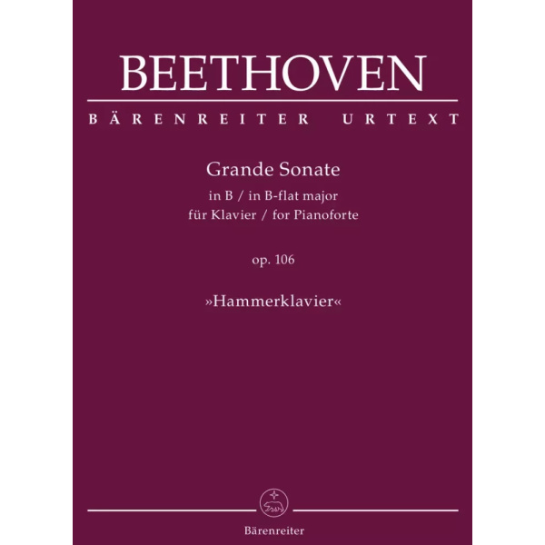 BEETHOVEN - GRANDE SONATE IN B-FLAT MAJOR OP.106 - HAMMERKLAVIER