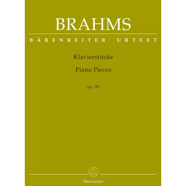 BRAHMS - PIANO PIECES OP.119