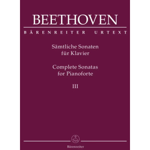 BEETHOVEN - COMPLETE SONATAS FOR PIANO III