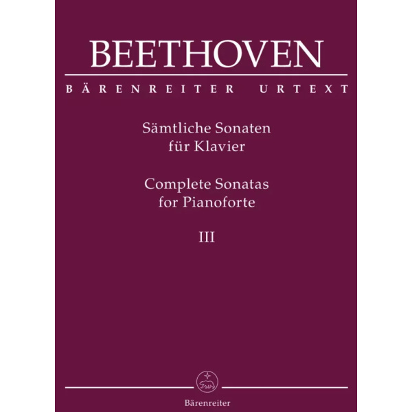 BEETHOVEN - COMPLETE SONATAS FOR PIANO III
