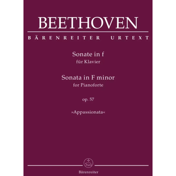 BEETHOVEN - PIANO SONATA IN F MINOR  OP.57 - APPASSIONATA