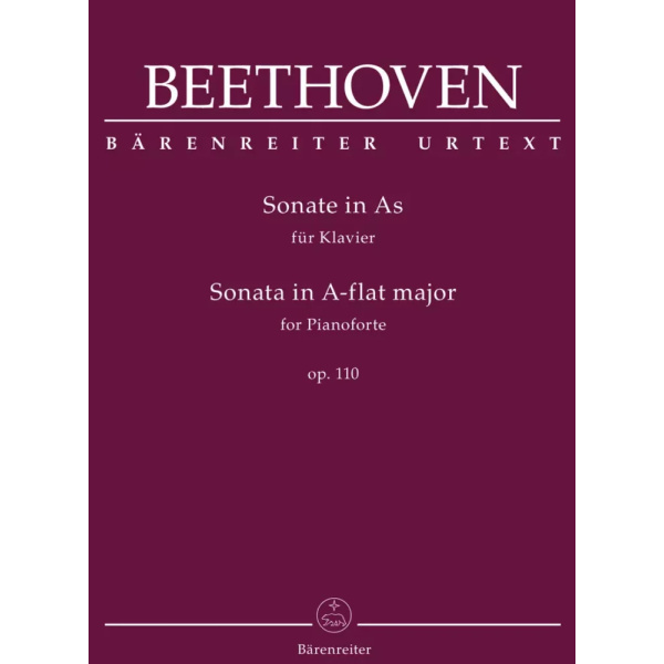 BEETHOVEN - PIANO SONATA IN A-FLAT MAJOR OP.110