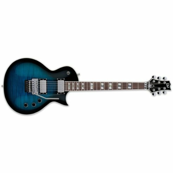 LTD LTD AS-1FR - Black Aqua Sunburst - c/astuccio