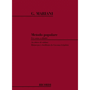 MARIANI - Metodo Popolare Per Crono A Cilindri