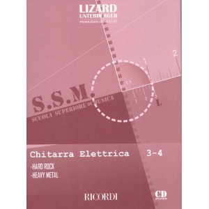 LIZARD CHITARRA ELETTRICA: HARD ROCK E HEAVY METAL VOL. 3-4