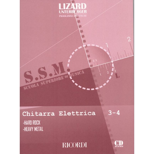 LIZARD CHITARRA ELETTRICA: HARD ROCK E HEAVY METAL VOL. 3-4
