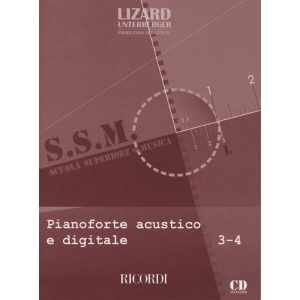 LIZARD PIANOFORTE ACUSTICO E DIGITALE VOL. 3-4