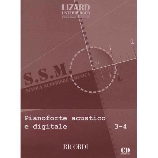 LIZARD PIANOFORTE ACUSTICO E DIGITALE VOL. 3-4
