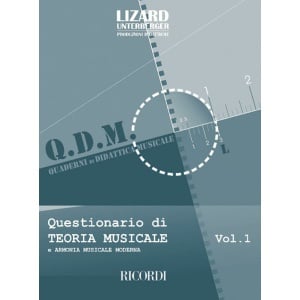 LIZARD QUESTIONARIO DI TEORIA MUSICALE VOL. 1