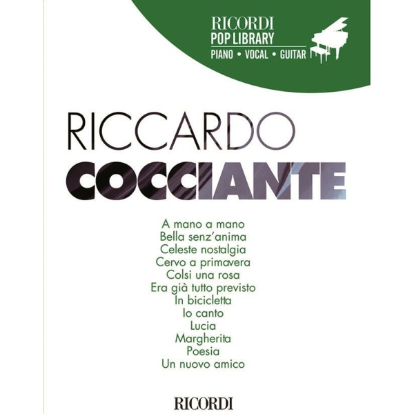 RICCARDO COCCIANTE - RICORDI POP LIBRARY (PVG)