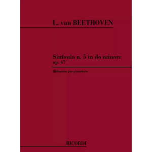 BEETHOVEN - SINFONIA N.5 - TRASCRIZIONE PER PIANOFORTE SOLO