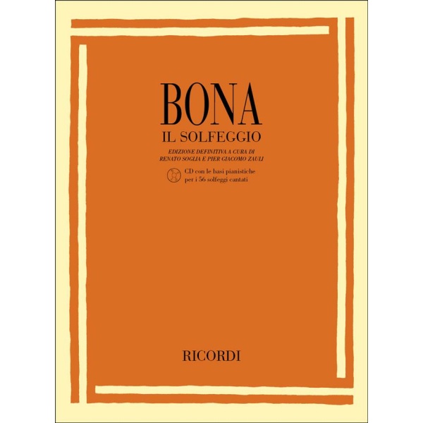 BONA - IL SOLFEGGIO CON CD