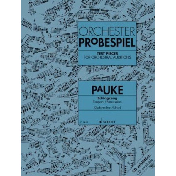 ORCHESTER PROBESPIEL PAUKE (TIMPANI E PERCUSSIONI)