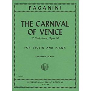 PAGANINI - The Carnival of Venice 20 Variations op.10