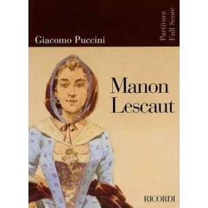 PUCCINI - Manon Lescaut (Partitura) - RICORDI