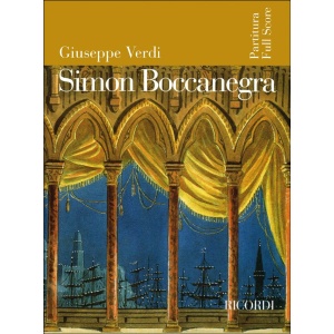 VERDI - Simon Boccanegra (Partitura) - RICORDI