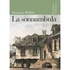 BELLINI - La Sonnambula  (Partitura) - RICORDI