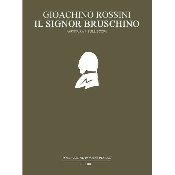 ROSSINI - Il Signor Bruschino (Partitura) - RICORDI
