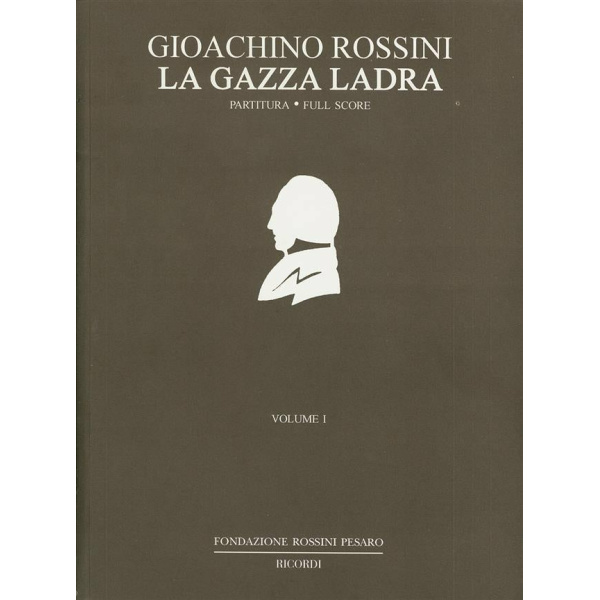 ROSSINI - La Gazza Ladra (Partitura) - RICORDI